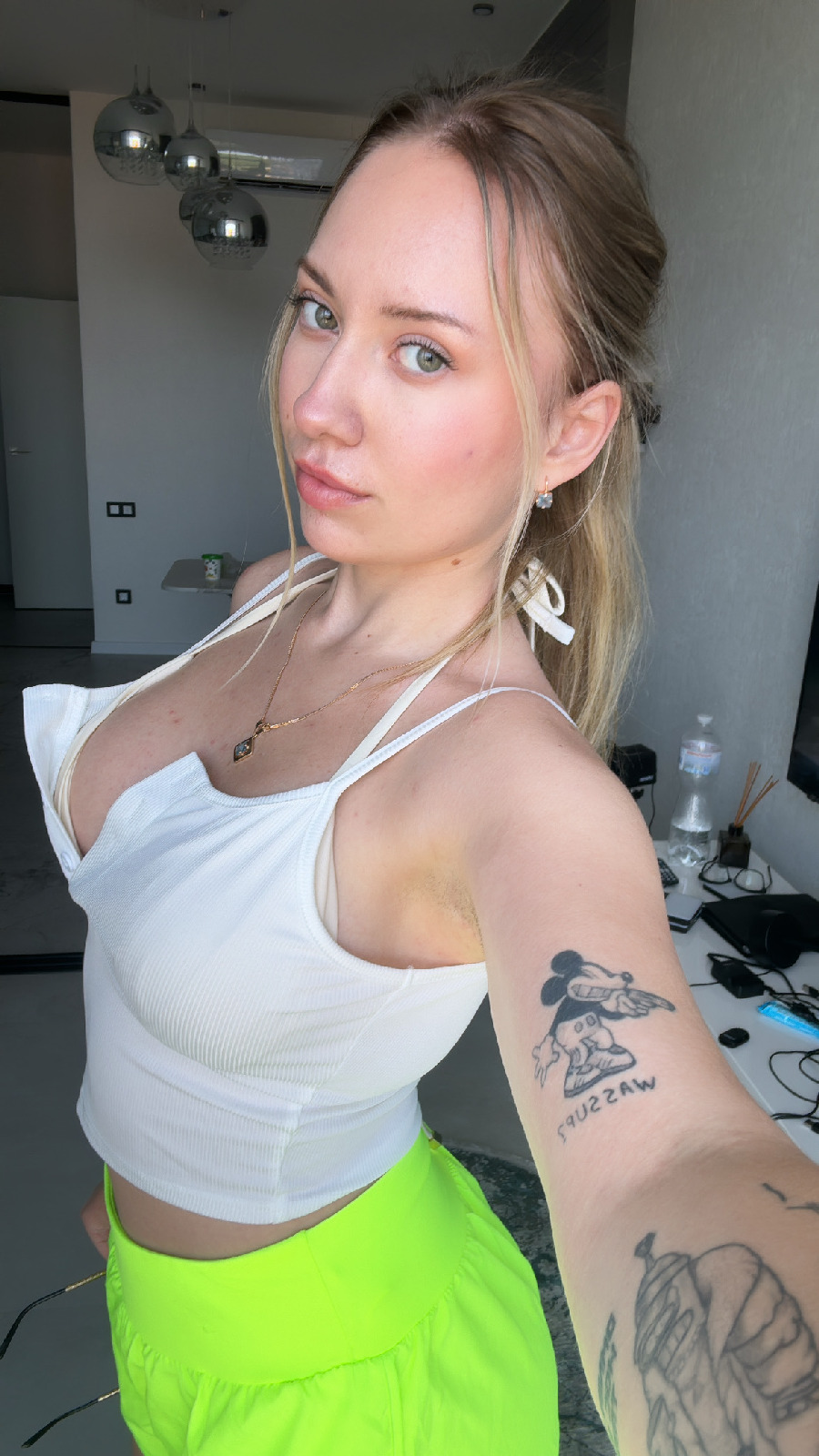 KateV in her underwear in Sukhum